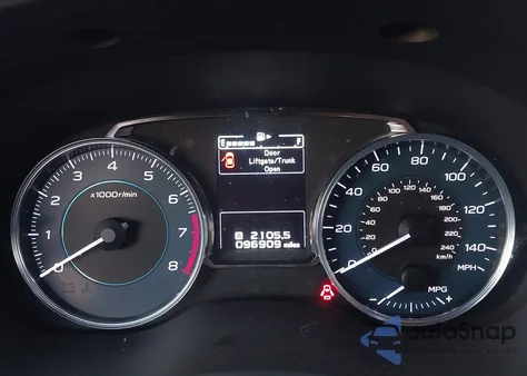 2016 Subaru Crosstrek 2.0I Premium from USA, damaged, VIN JF2GPABC9G8301824